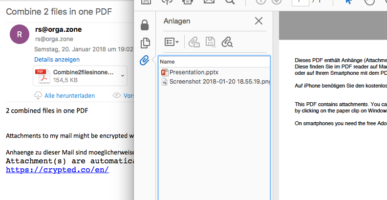 PDF protection